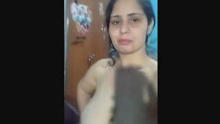 Big Boobs Desi Bhabhi Apne Liye Video Banaya